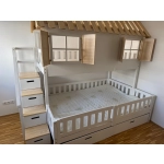 Łóżko piętrowe dla dzieci i rodziców