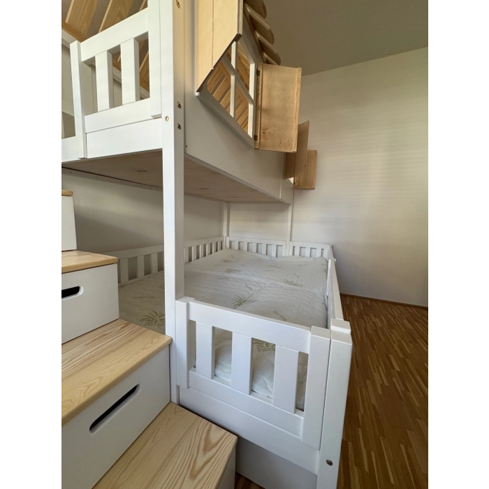 Łóżko piętrowe 140x200