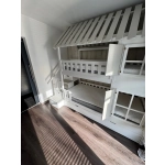 Nowoczesne łóżko piętrowe ze schodami Katowice dla rodzeństwa