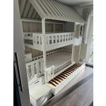 Łóżko piętrowe ze schodami Katowice dostępne na zamówienie