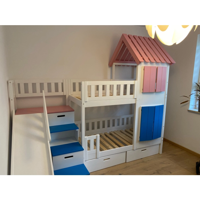 łóżko dla chłopca i dziewczynki