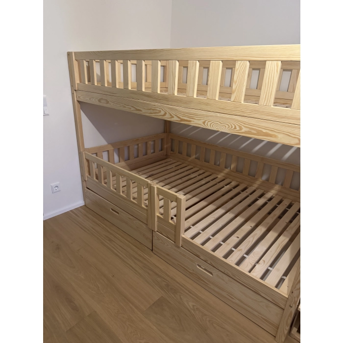 łóżo piętrowe 120x200