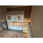 bezpieczne łóżko piętrowe