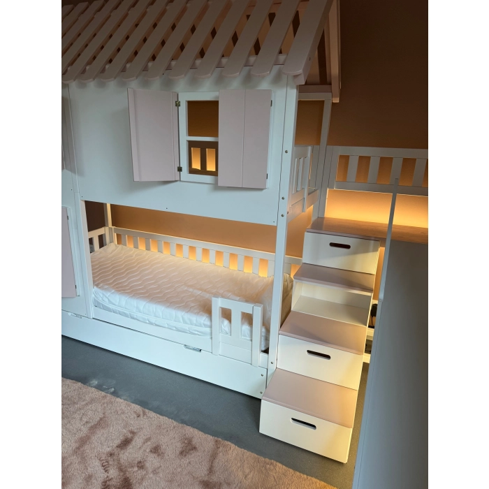 Łóżko piętrowe dla dziewczynek